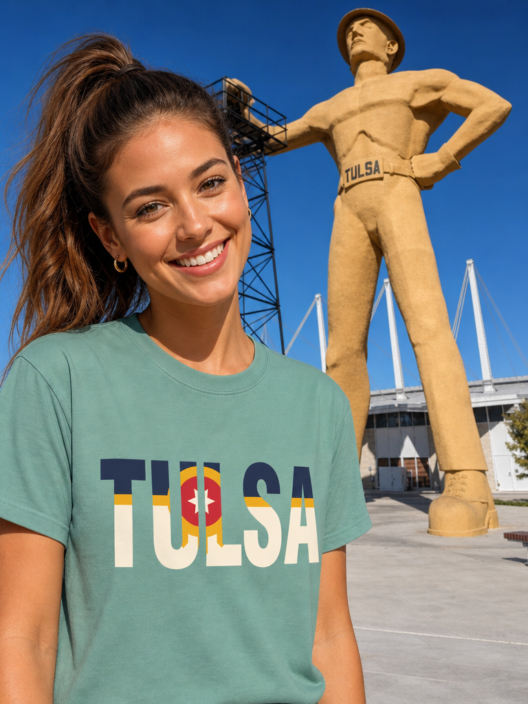 Tulsa Flag Shirt